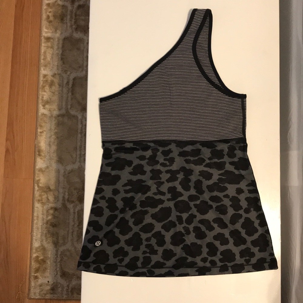 One shoulder lululemon athletic tank